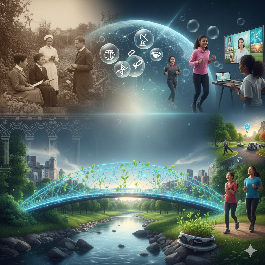 Seizing health promotion opportunities in a changed and changing world ….. building on the past and embracing the future